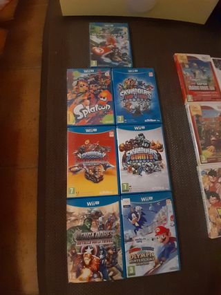 Lote Juegos Wii y Wii U: Mario, Pokémon, Skylander