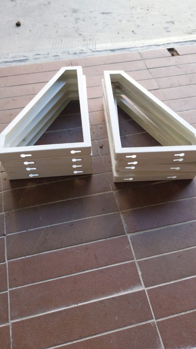 8 Ganci Mensola Ikea Bianchi