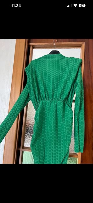 Vestito donna verde taglia unica