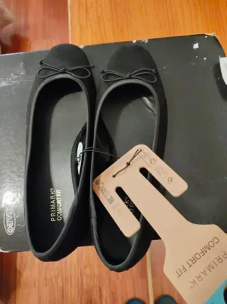 Balerinas Negras Talla 39 Primark