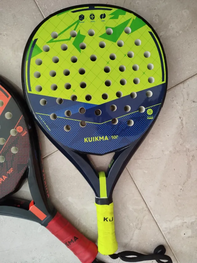 2 Palas Pádel Kuikma y Mochila Artengo