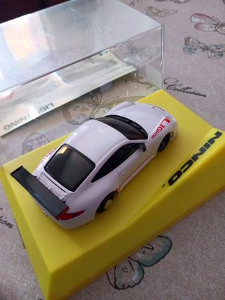 Coche Scalextric Ninco Porsche Blanco