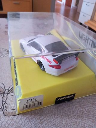 Coche Scalextric Ninco Porsche Blanco