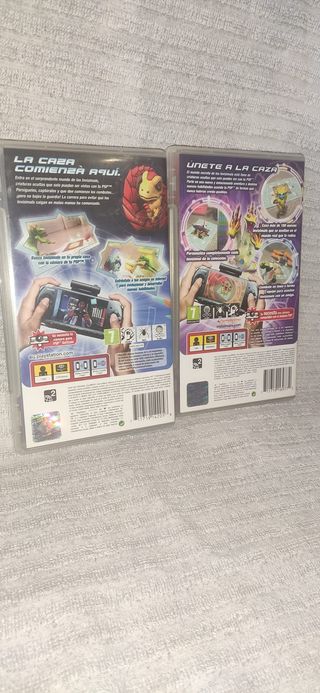 2 Juegos PSP Invizimals: La Caza / La Otra Dimensi