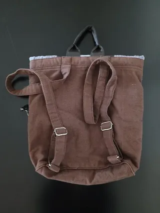 Mochila Natura Marrón y Morado