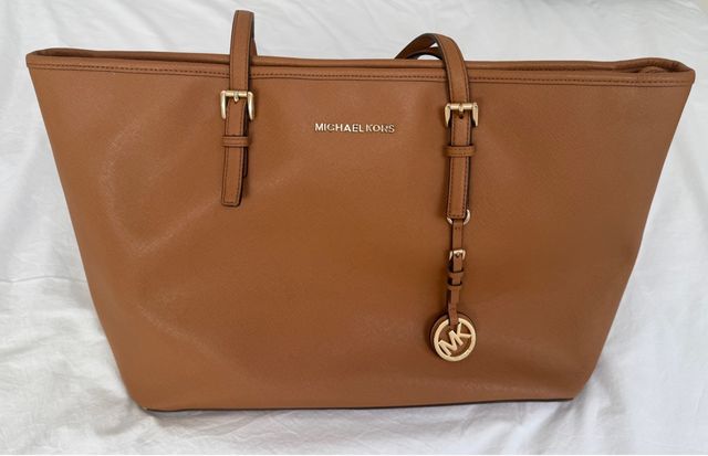 Bolso Michael Kors Marrón y Dorado