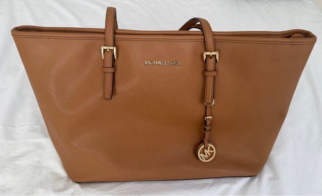 Bolso Michael Kors Marrón y Dorado