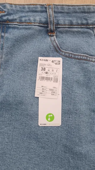 Falda vaquera Kiabi Talla M/38