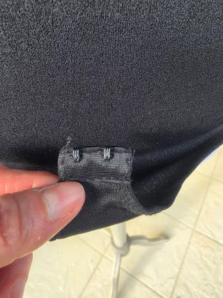 Body Nero con spalline