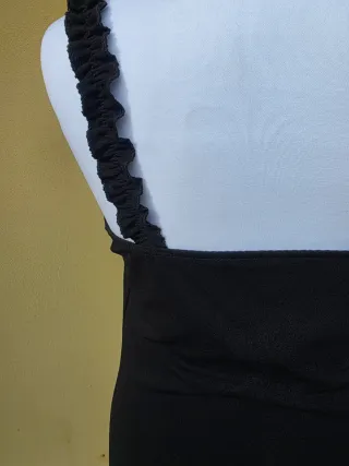 Body Nero con spalline