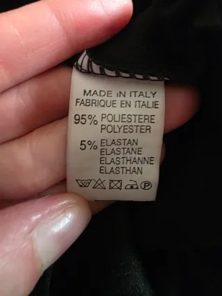 Body Nero con spalline