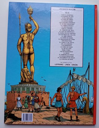 Cómic “Alix: La Esfinge de Oro” – Jacques Martin