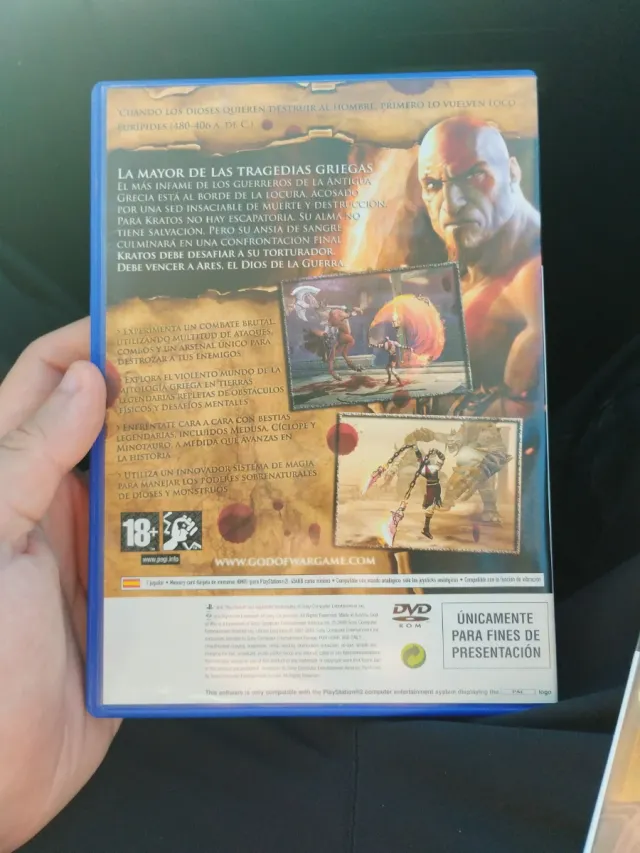 God of War PS2 Juego Promocional
