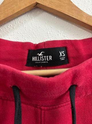 Pantalón chándal Hollister Rojo Talla XS