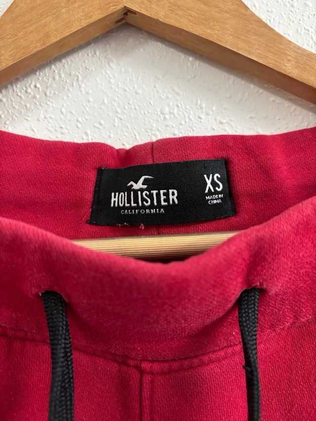 Pantalón chándal Hollister Rojo Talla XS