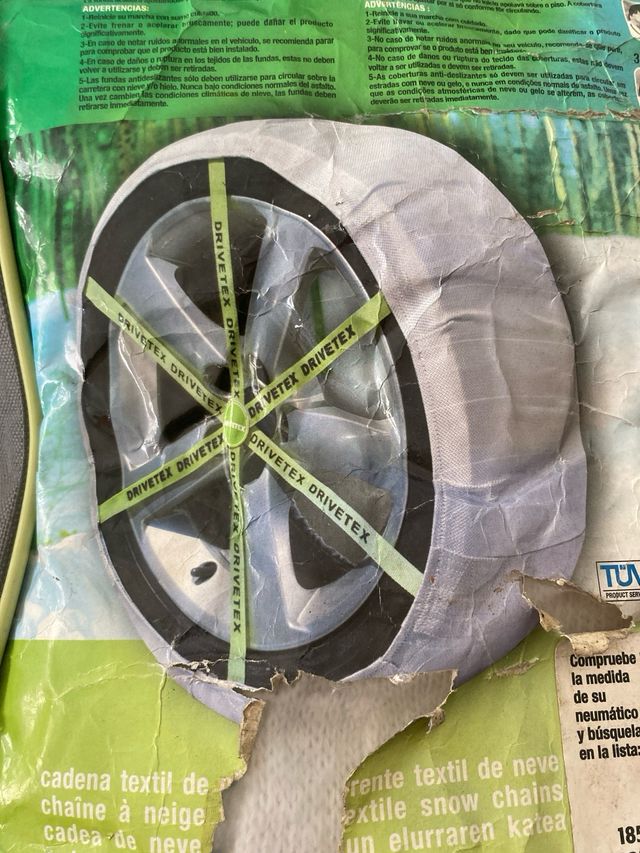Cadenas textiles para nieve DRIVETEX Talla 78