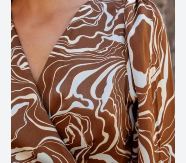 Vestido Polin et Moi Marrón Talla Única