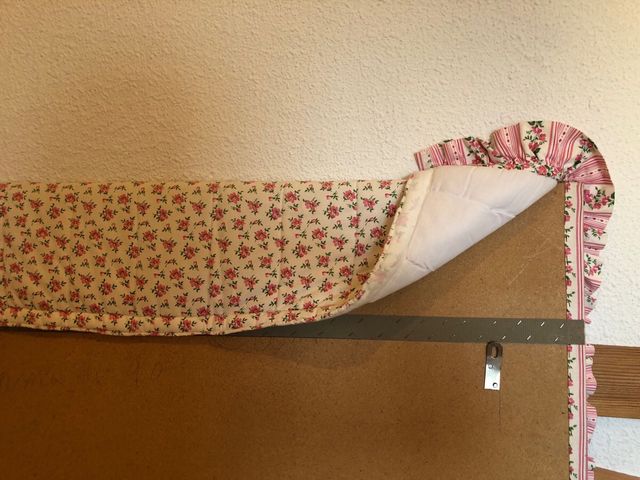 Cabezal Cama 90cm Flores Rosas