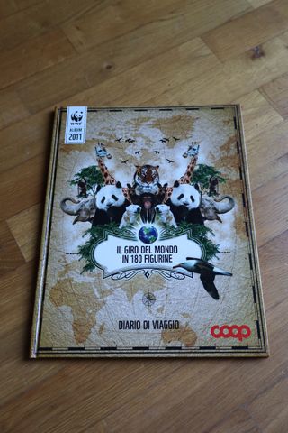 Album COMPLETO "Il giro del mondo in 180 figurine"