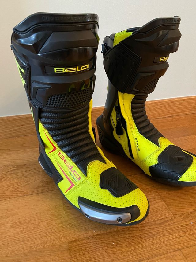 Botas Bela Racing Speedo 2.0 Negro/Amarillo