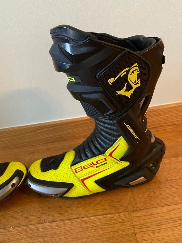 Botas Bela Racing Speedo 2.0 Negro/Amarillo