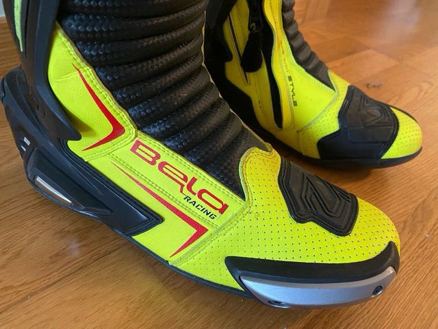 Botas Bela Racing Speedo 2.0 Negro/Amarillo