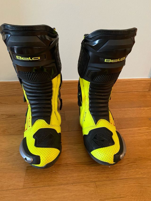 Botas Bela Racing Speedo 2.0 Negro/Amarillo