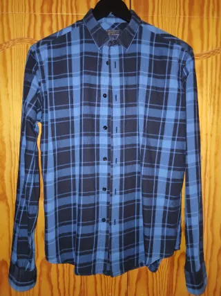 Camisa de cuadros Zara 