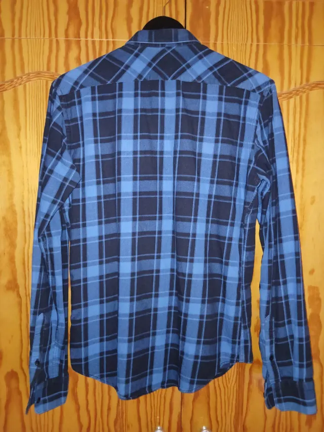 Camisa de cuadros Zara