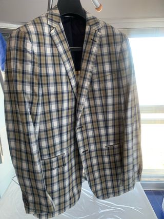 Americana de cuadros nueva