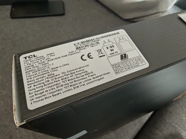 Tablet TCL NXTPAPER 11 Plus Negra