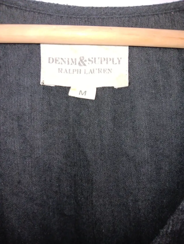 Blusón negro Ralph Lauren talla M