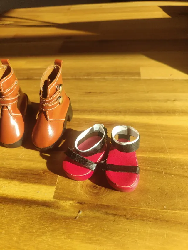 Scarpe per bambola Nancy antica, regalo scarpe bianche