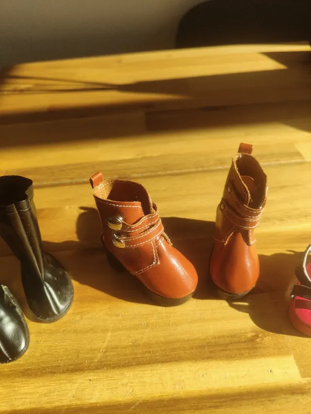 Scarpe per bambola Nancy antica, regalo scarpe bianche