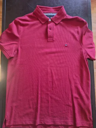 Polo Tommy Hilfiger Rojo Talla L