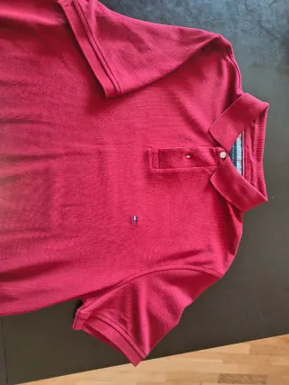 Polo Tommy Hilfiger Rojo Talla L