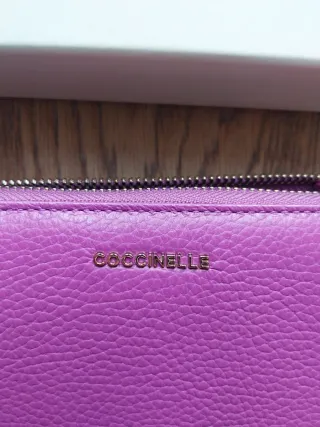 Portafoglio Coccinelle viola