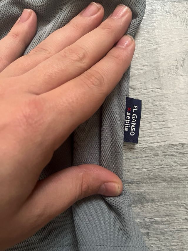 Polo deportivo El Ganso gris