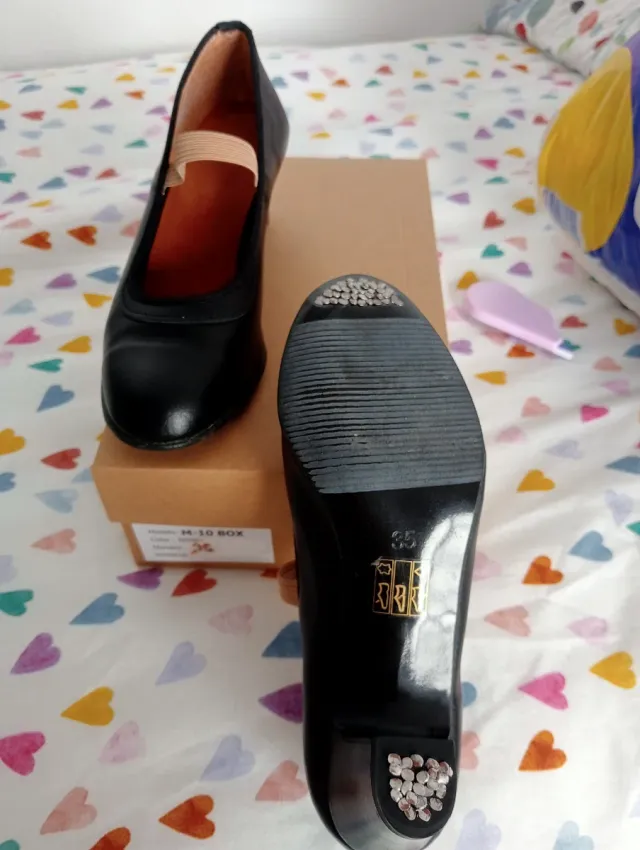 Zapatos Flamenco Negros Talla 35