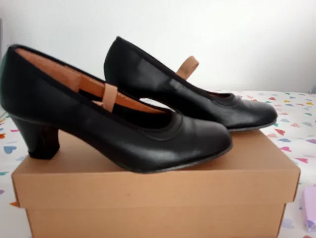 Zapatos Flamenco Negros Talla 35