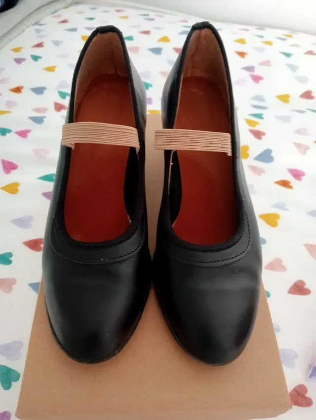 Zapatos Flamenco Negros Talla 35