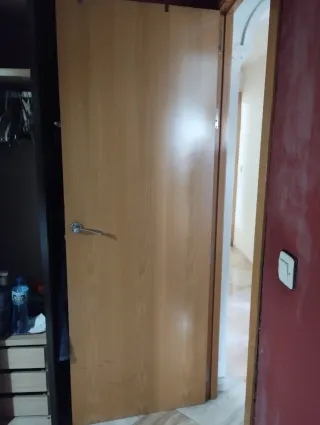 Puertas de madera con cristales Precio negociable