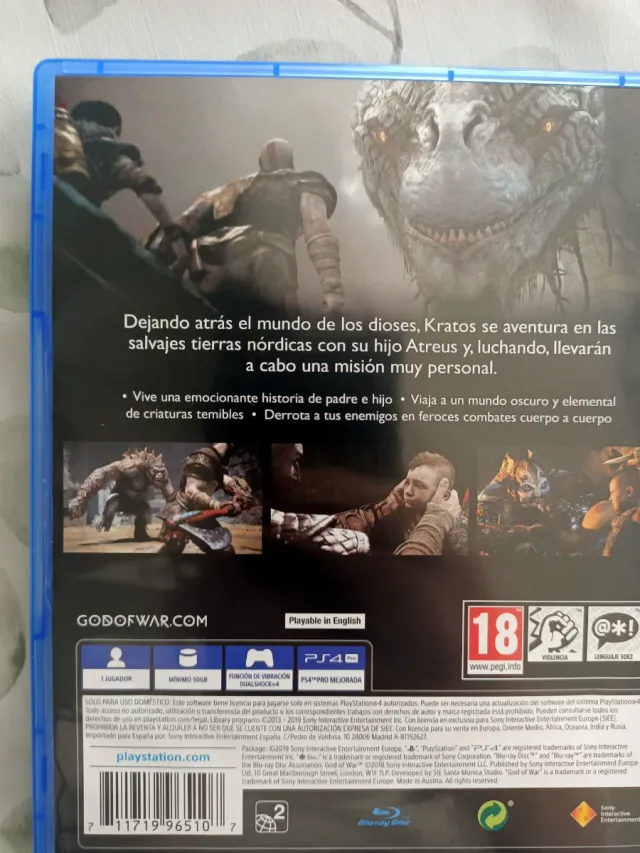 God of War PS4 PlayStation Hits