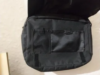 Bolso Quiksilver Negro y Azul