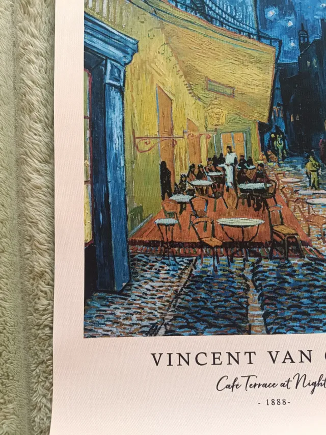 Stampa Van Gogh Terrazza Caffè Notte