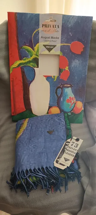 Bufanda Privata Colección Tulipanes Rojos