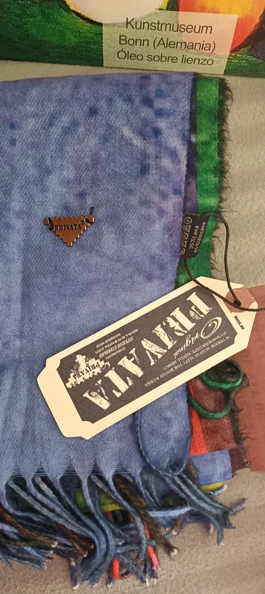 Bufanda Privata Colección Tulipanes Rojos