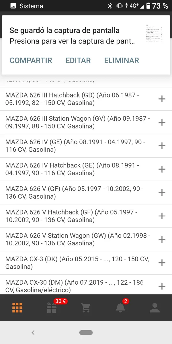 Filtro de Aceite Japanparts FO-120S