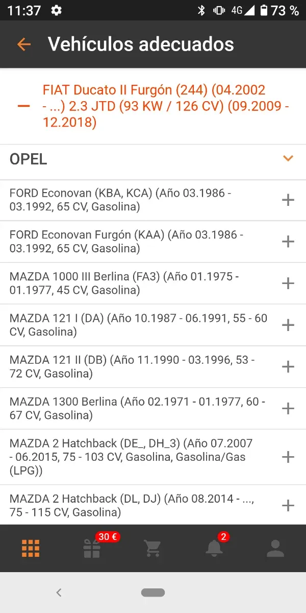 Filtro de Aceite Japanparts FO-120S