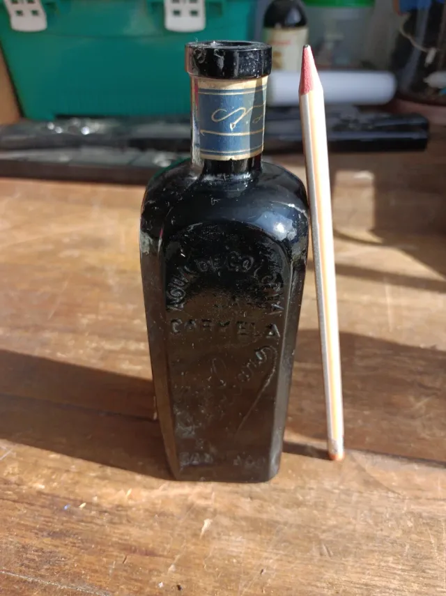 Frasco Antiguo colonia  Carmela